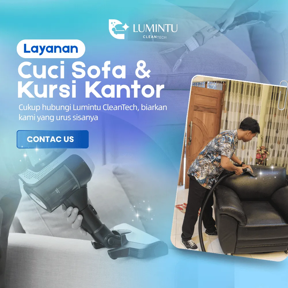 Cuci Sofa & Kursi Kantor